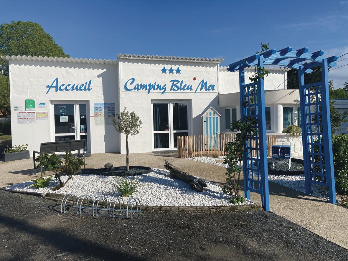 A scenery from Camping Bleu Mer