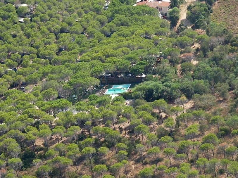 A scenery from Calapineta Villaggio Camping