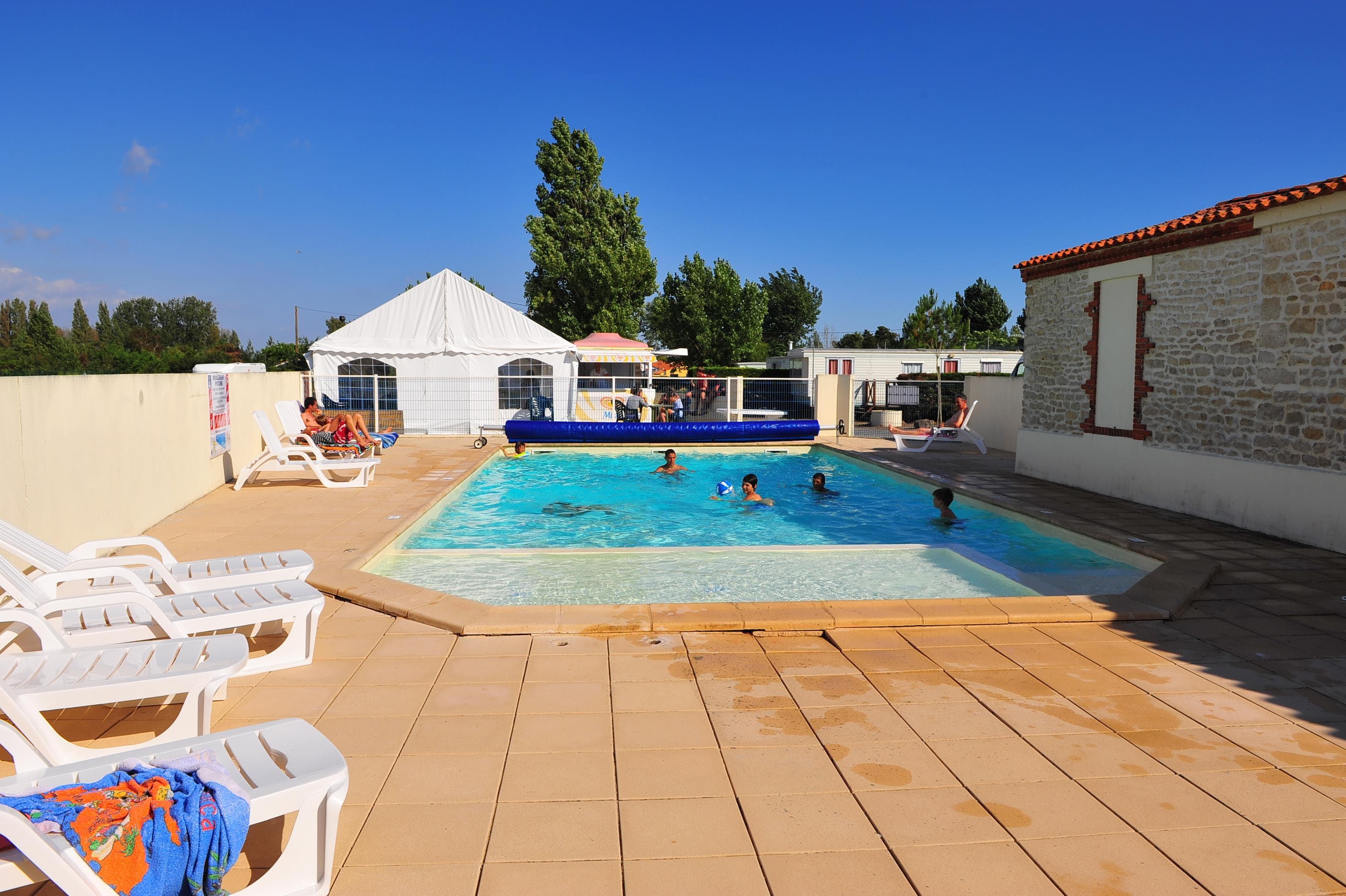 A scenery from Camping Le Pavillon Bleu