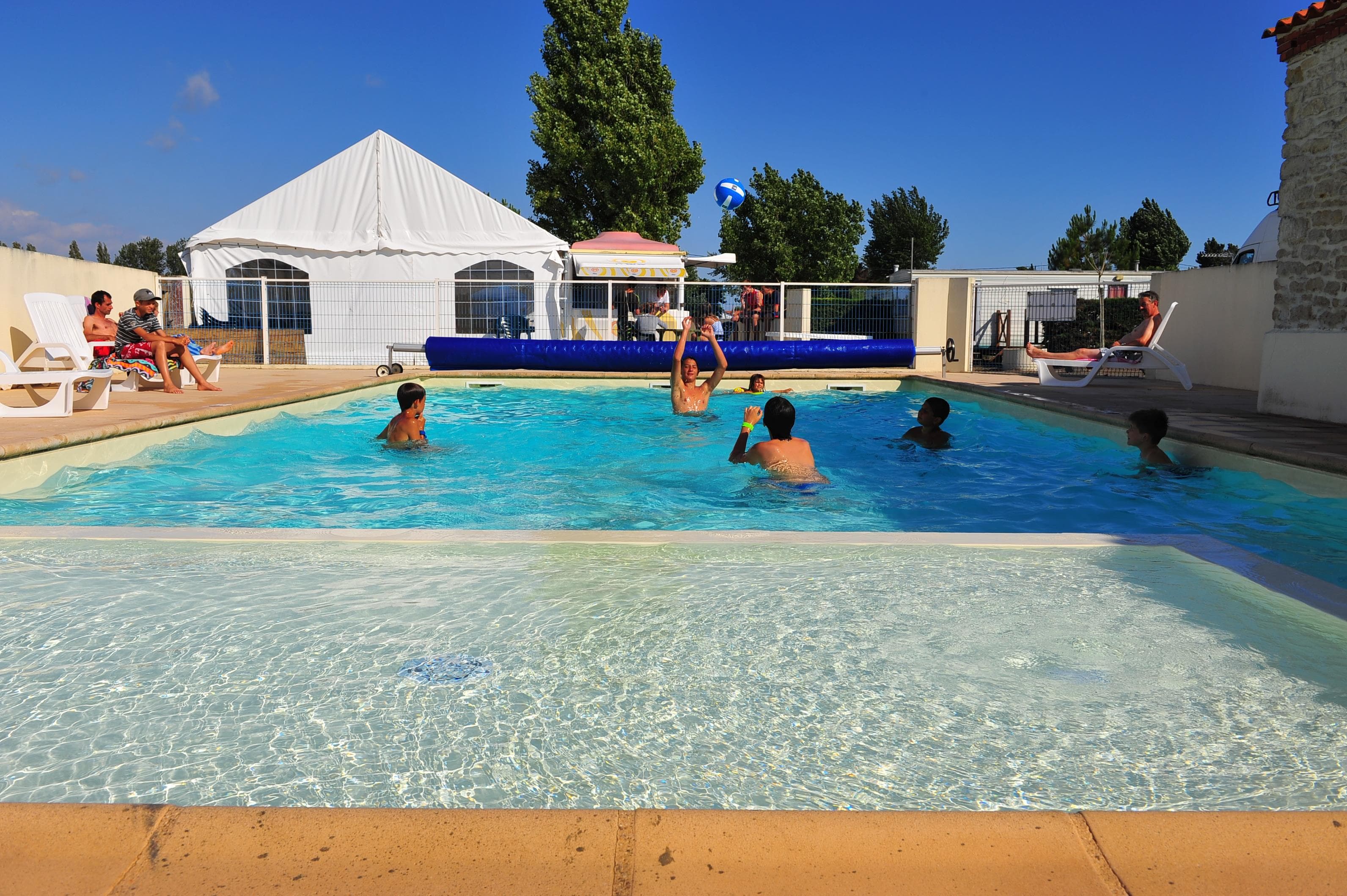 A scenery from Camping Le Pavillon Bleu
