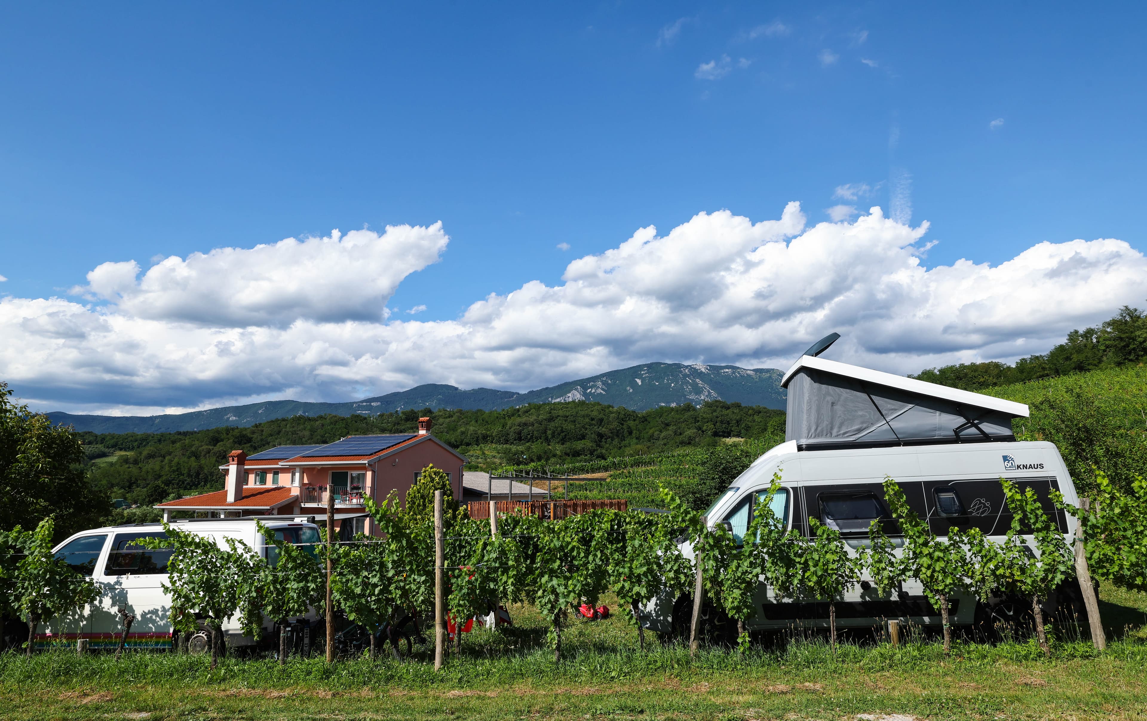 A scenery from Saxida Wine & Camping Resort