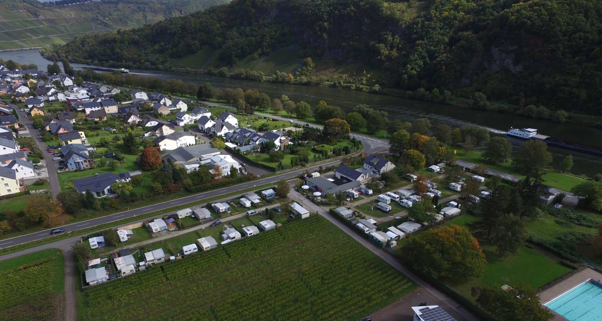 A scenery from Paradies-Camp