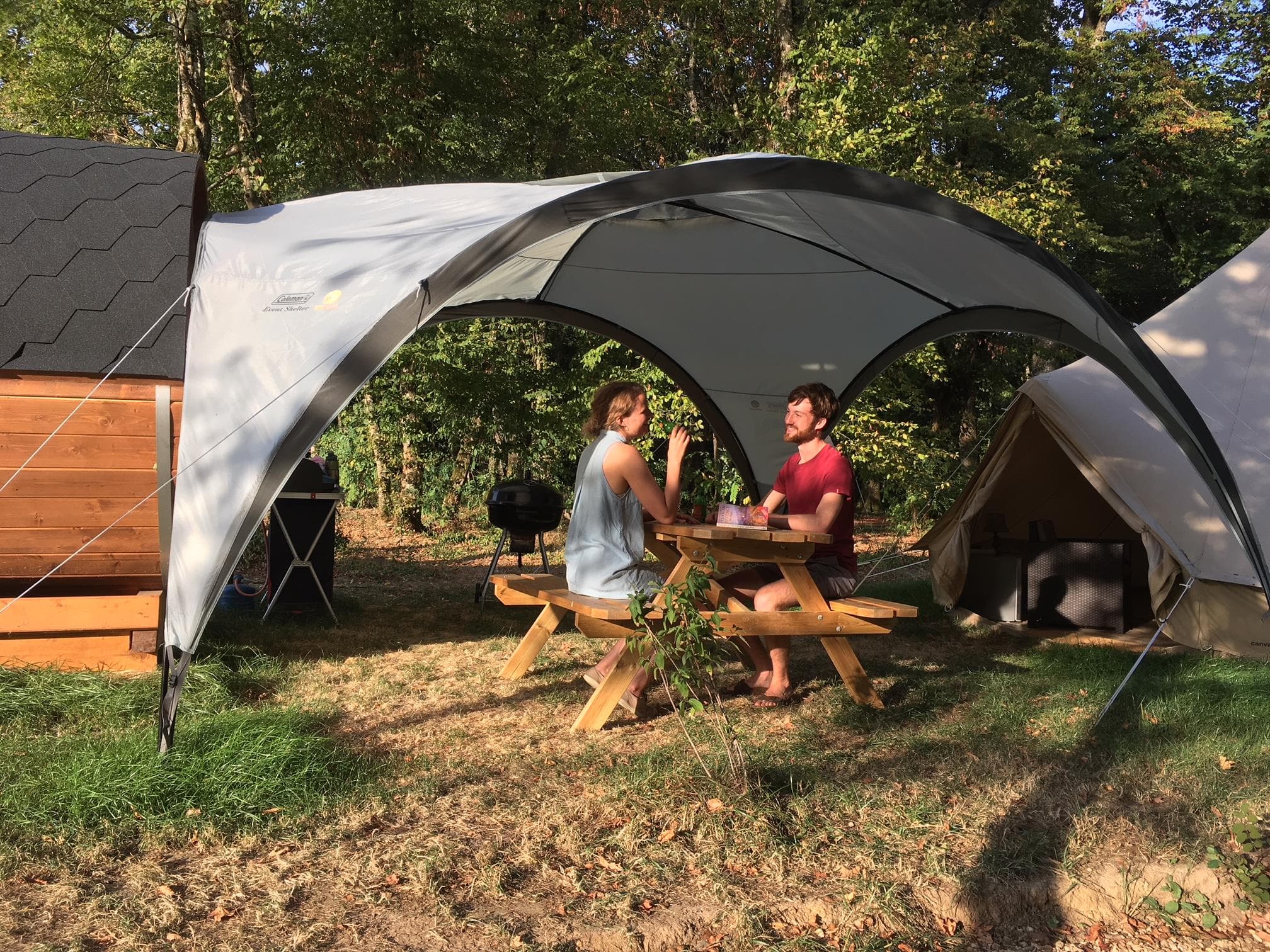 A scenery from Camping L'Orangerie de Beauregard