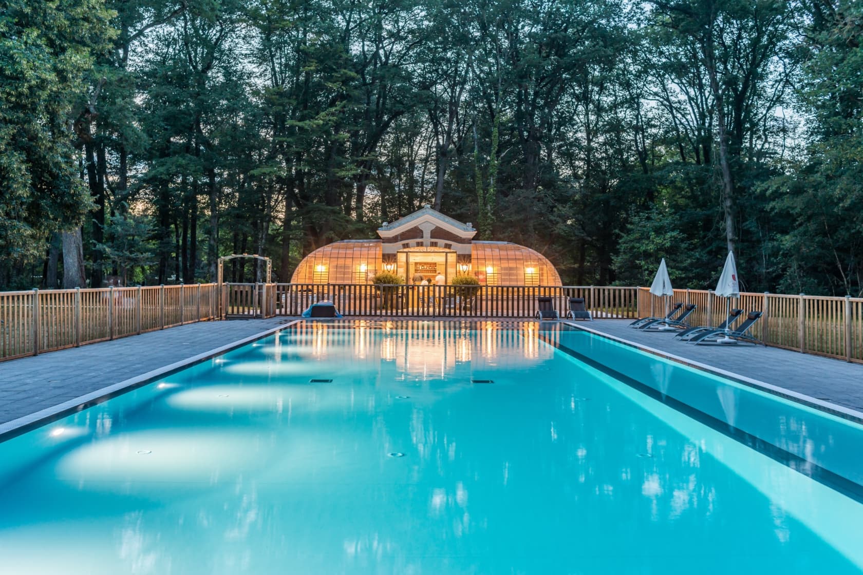 A scenery from Camping L'Orangerie de Beauregard