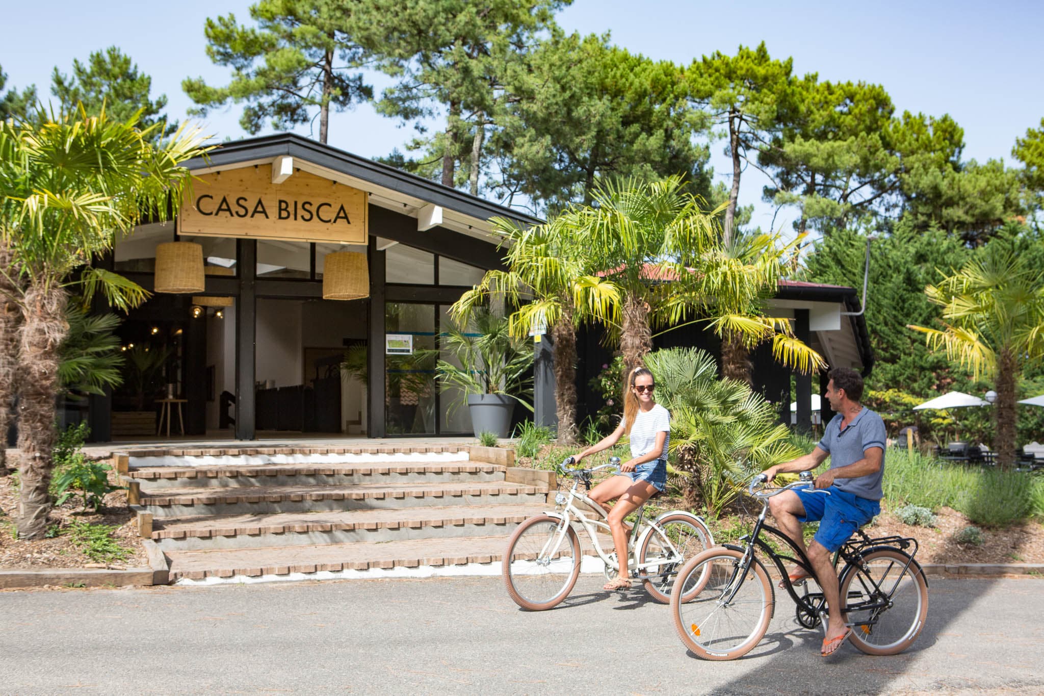 A scenery from Slow Village | Biscarrosse Lac