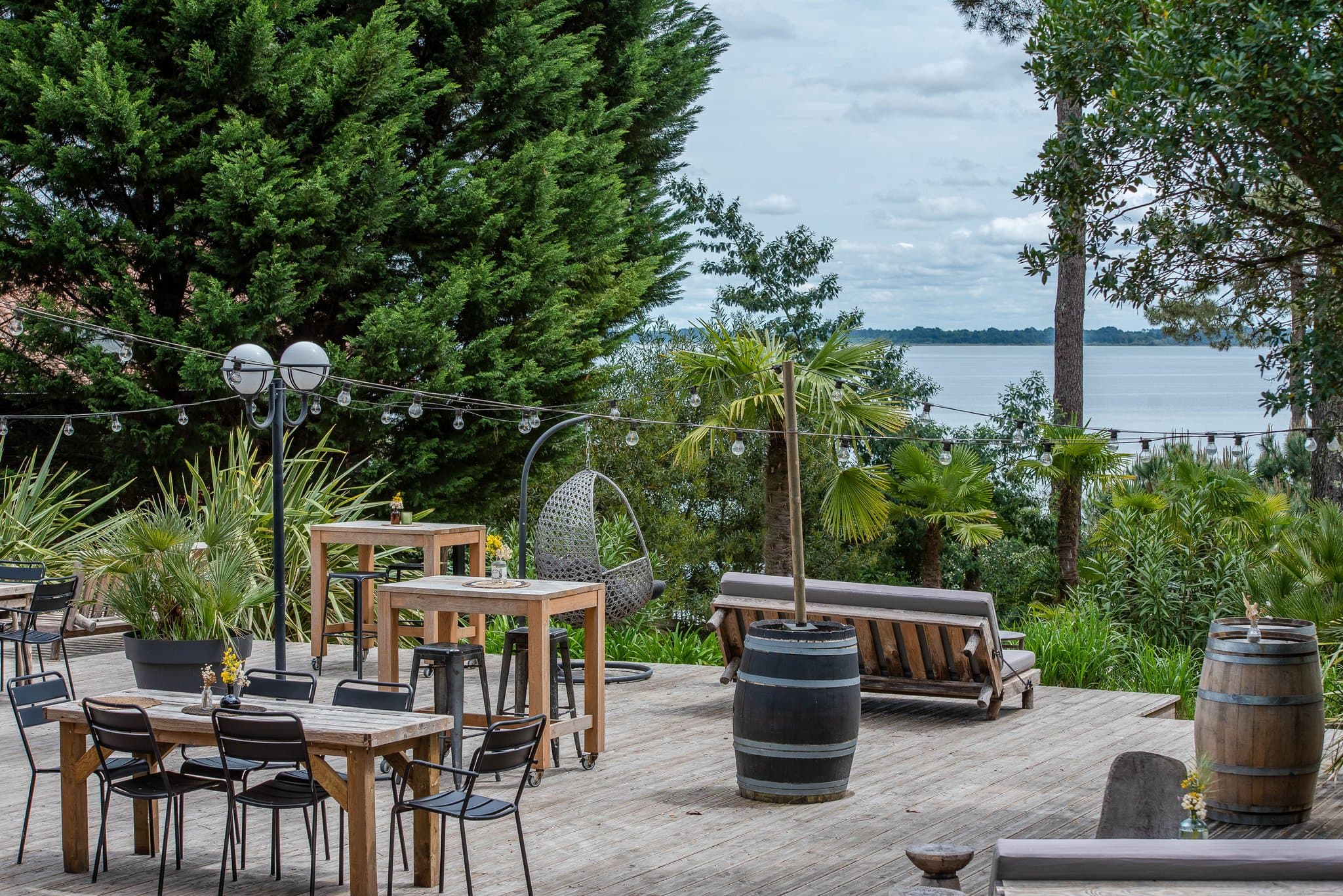A scenery from Slow Village | Biscarrosse Lac