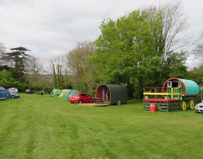A scenery from Cheddar Bridge Touring Park