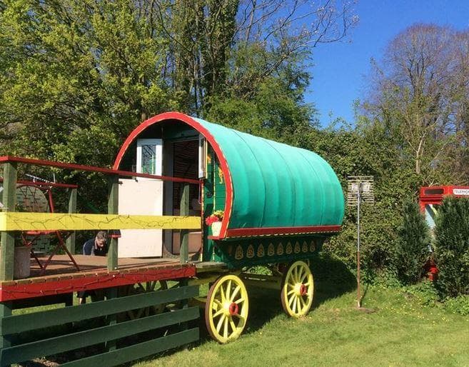 A scenery from Cheddar Bridge Touring Park