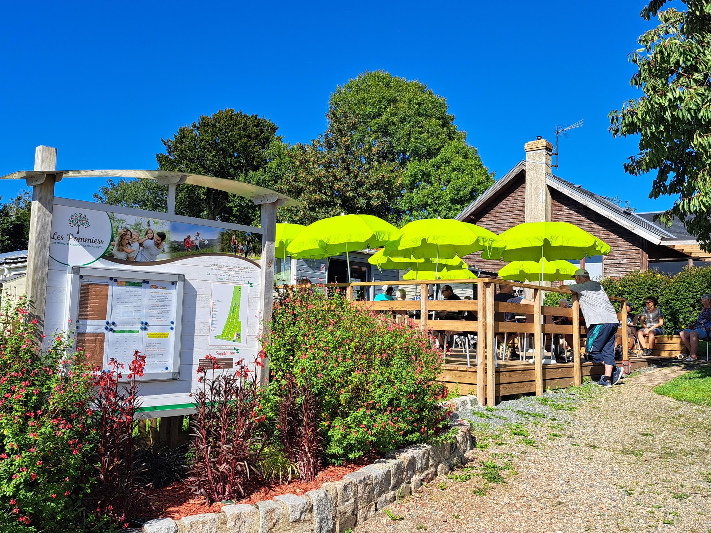 A scenery from Camping Les Pommiers