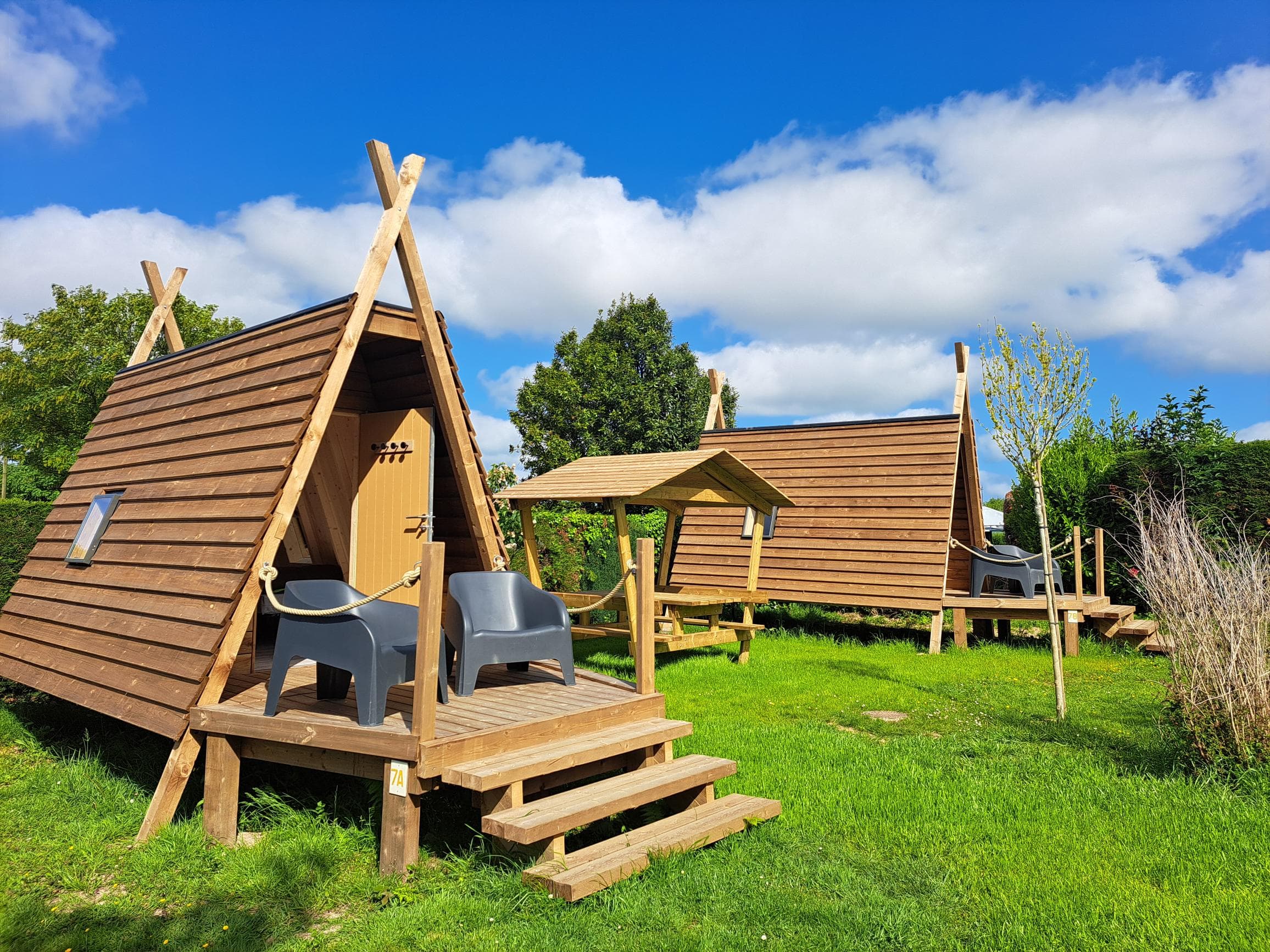 A scenery from Camping Les Pommiers