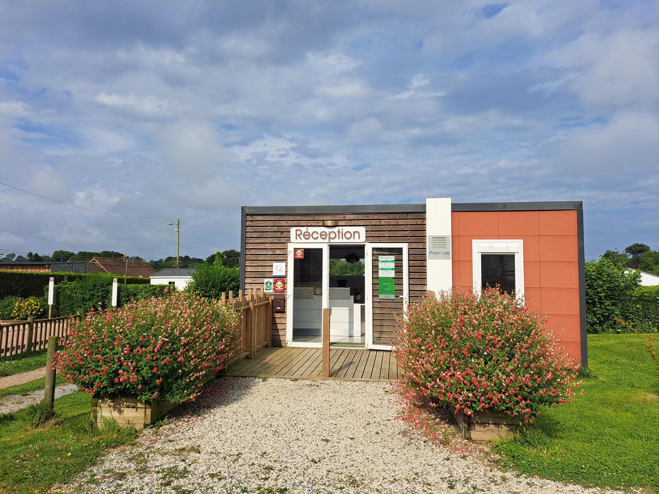 A scenery from Camping Les Pommiers