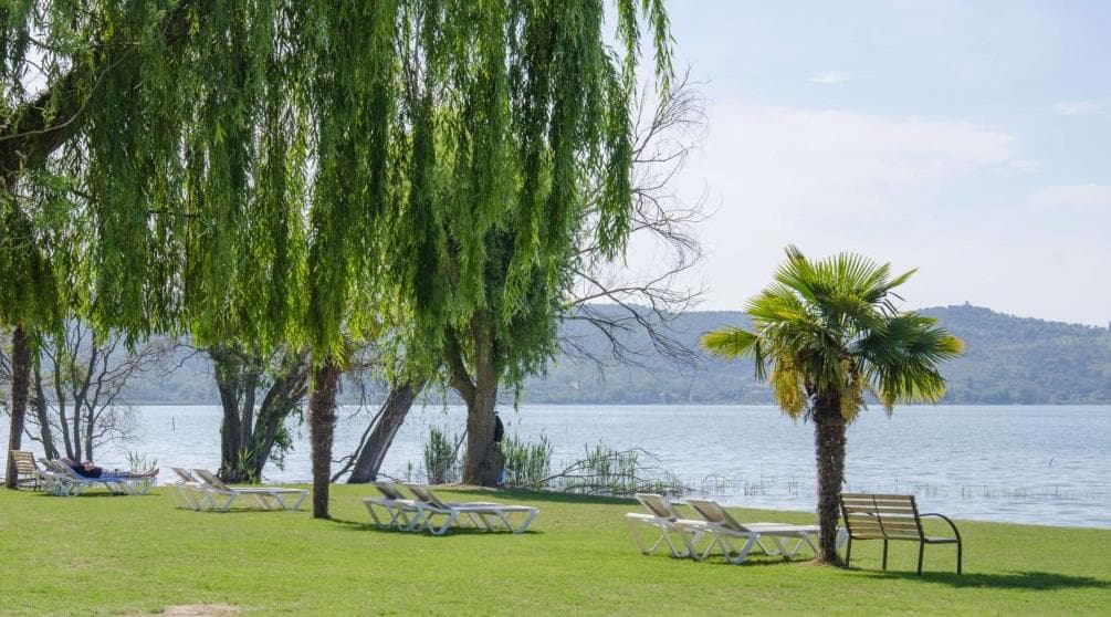 A scenery from Camping Trasimeno