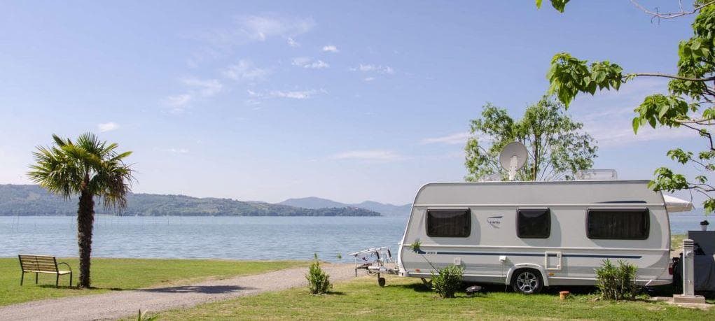 A scenery from Camping Trasimeno