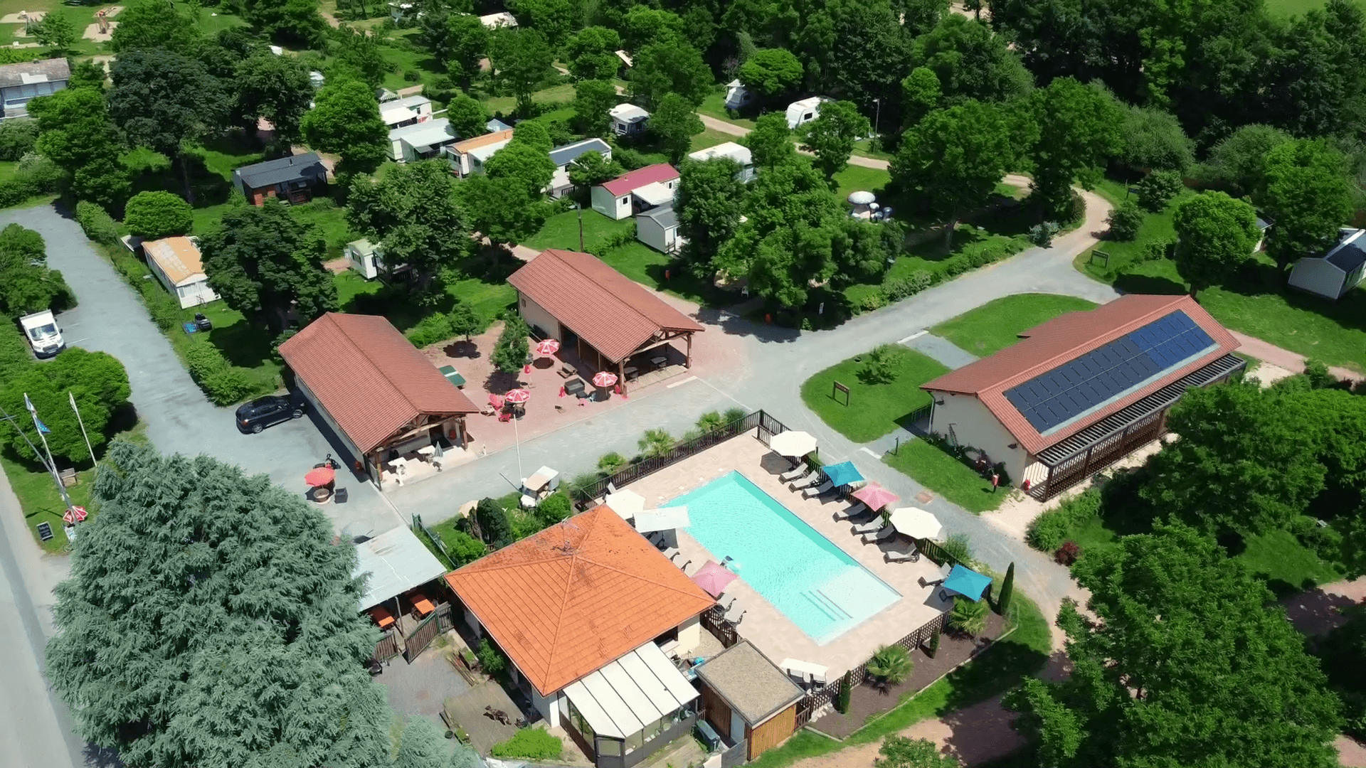 A scenery from Camping de l'Aix