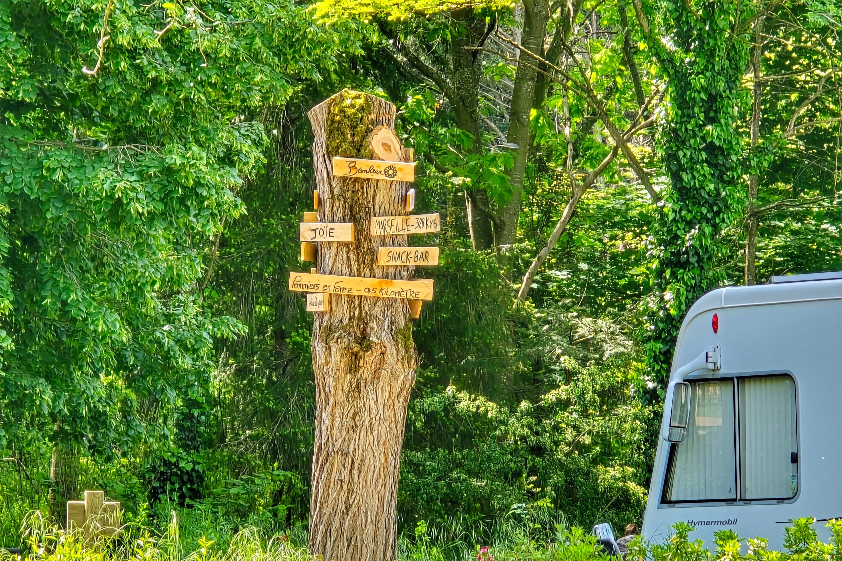 A scenery from Camping de l'Aix
