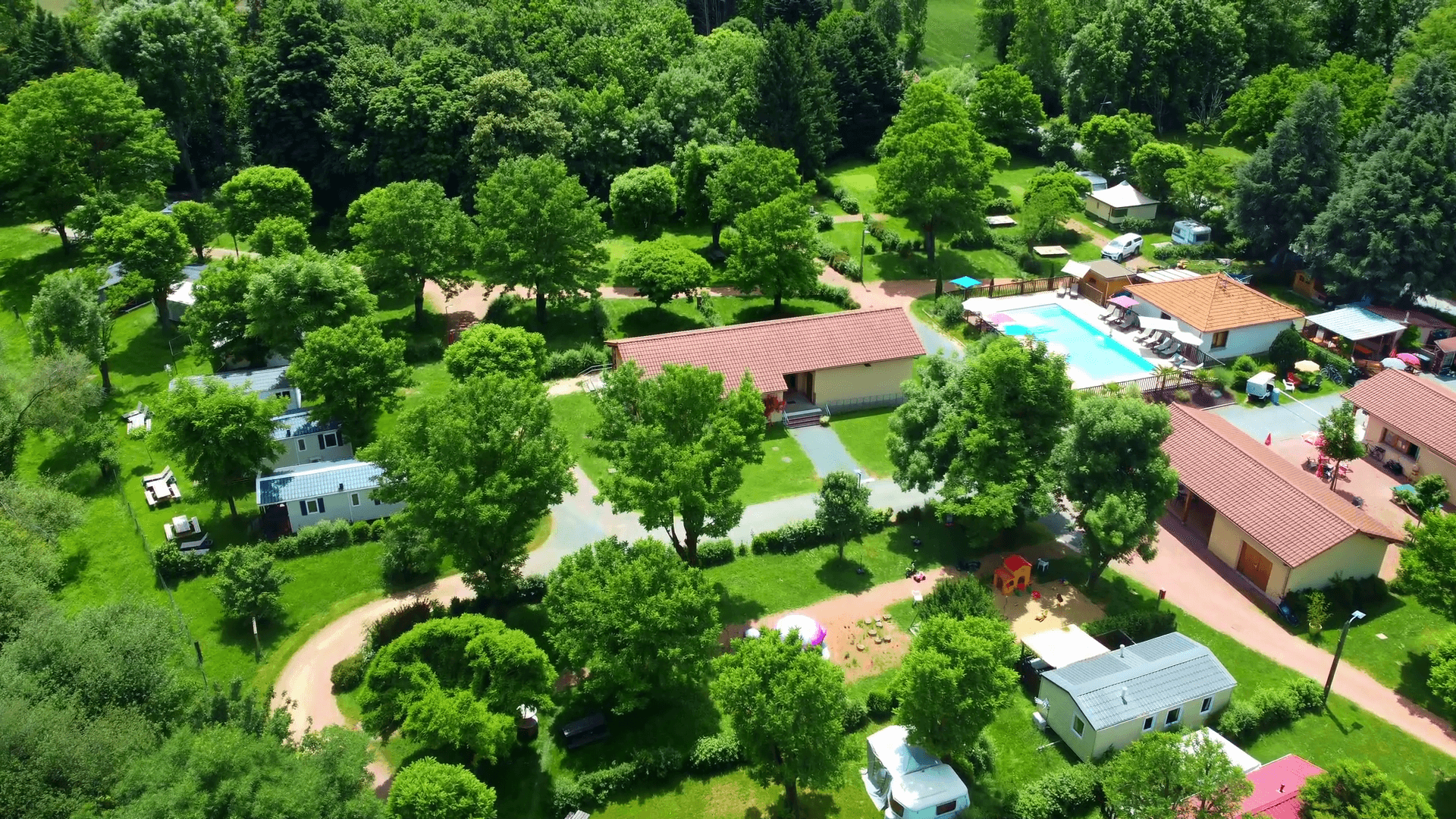 A scenery from Camping de l'Aix