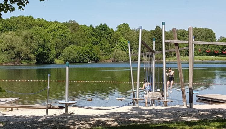 A scenery from Camping Borken am See