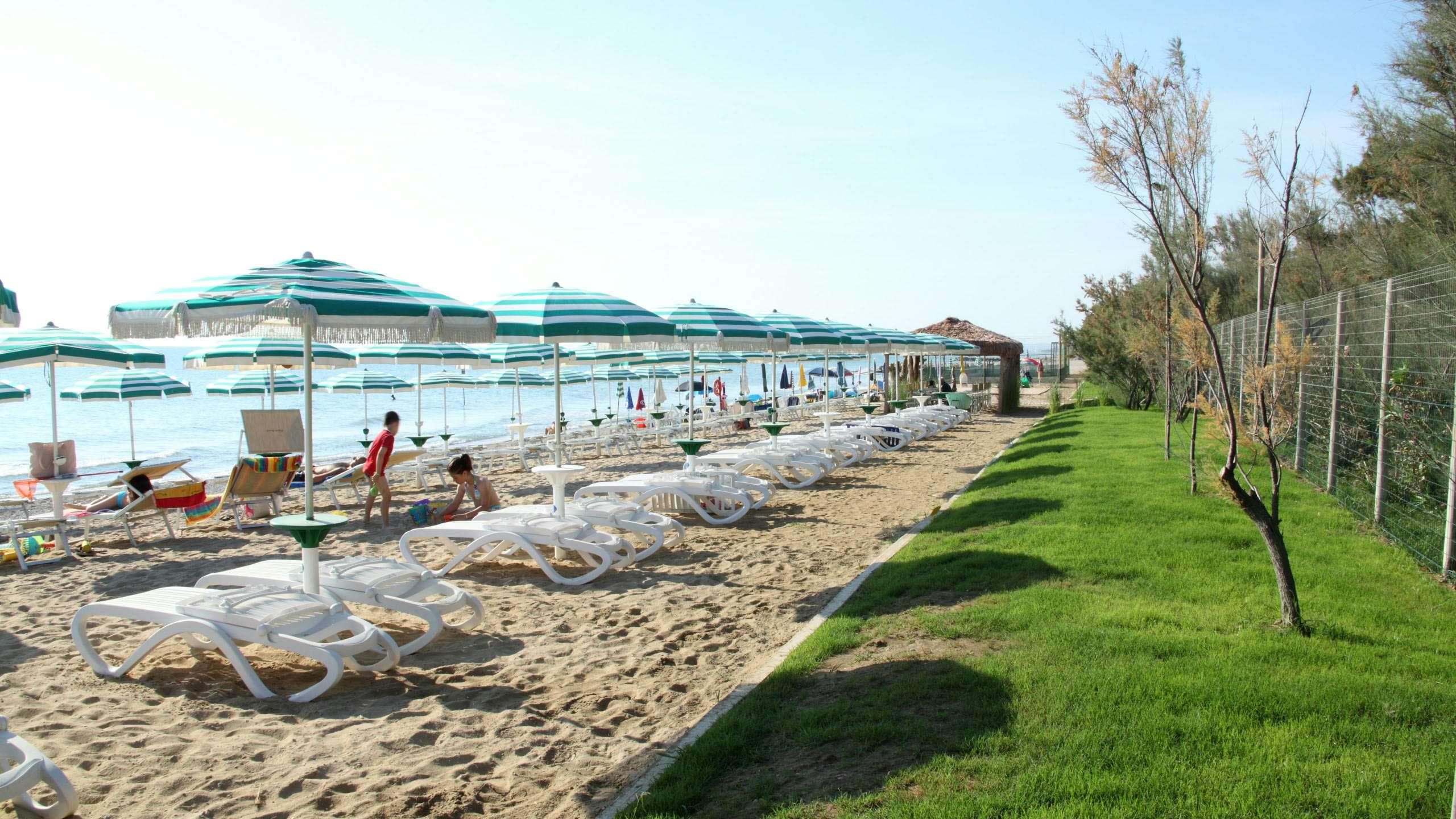 A scenery from Pineto Beach Village e Camping