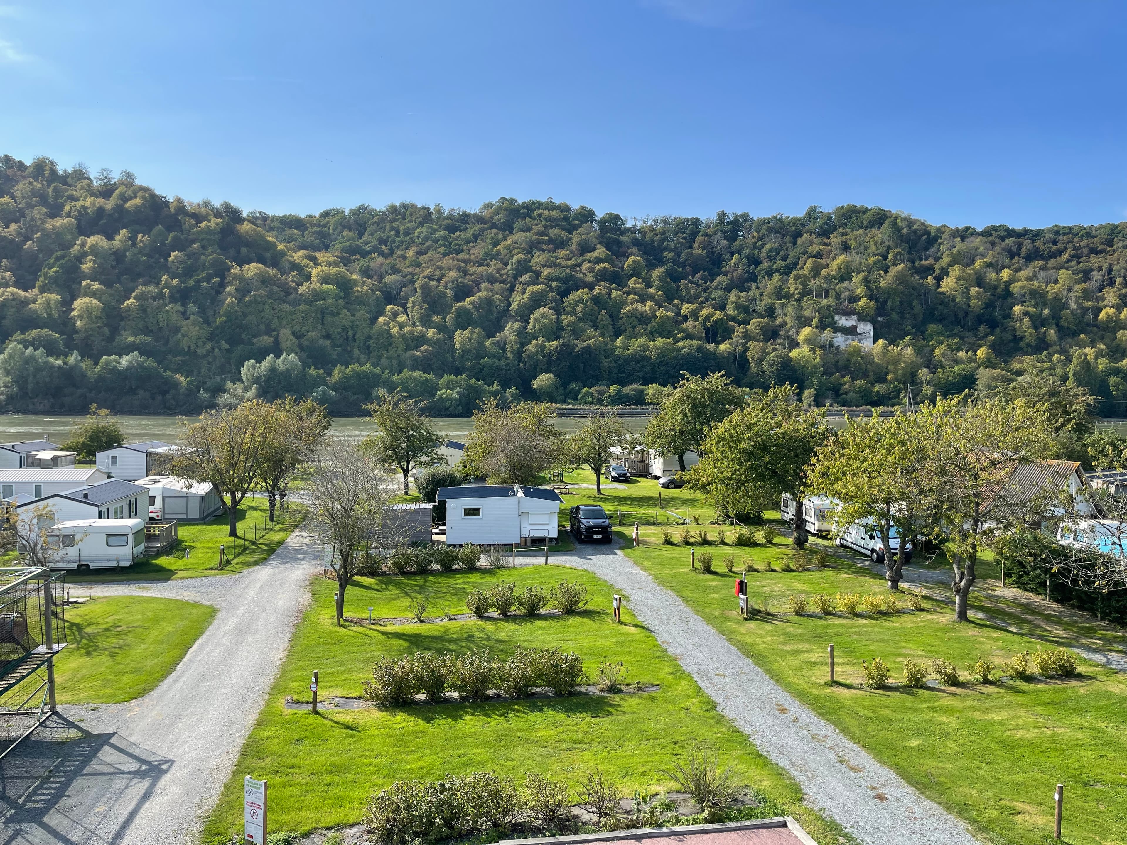 A scenery from Camping de la Seine  ****