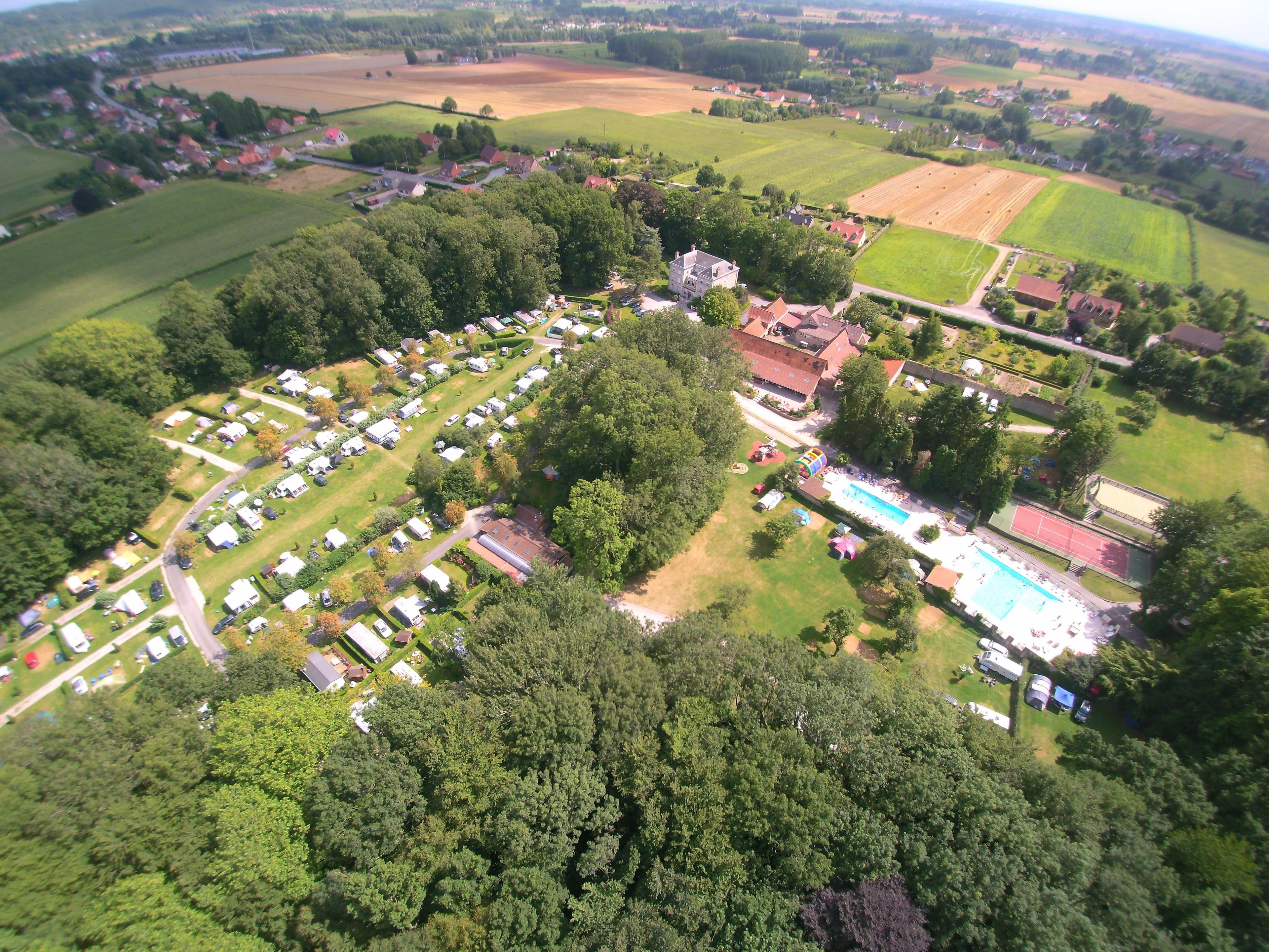 A scenery from Château du Gandspette