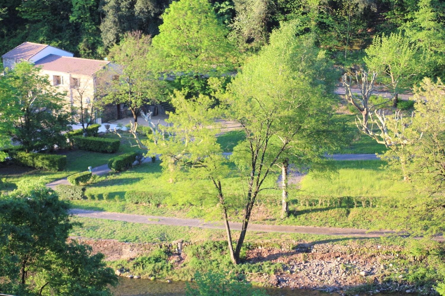 A scenery from Camping Le Moulin du Luech