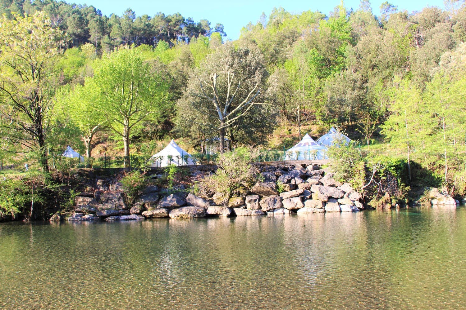 A scenery from Camping Le Moulin du Luech