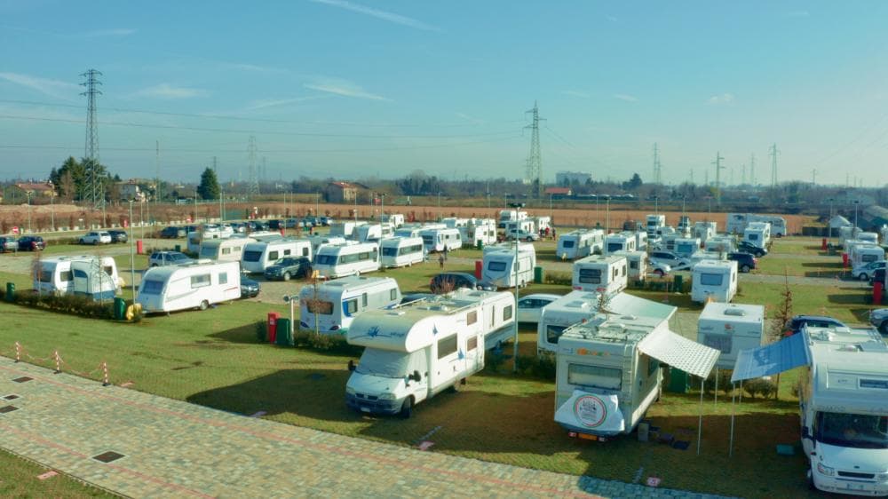 A scenery from Camping Verona Village