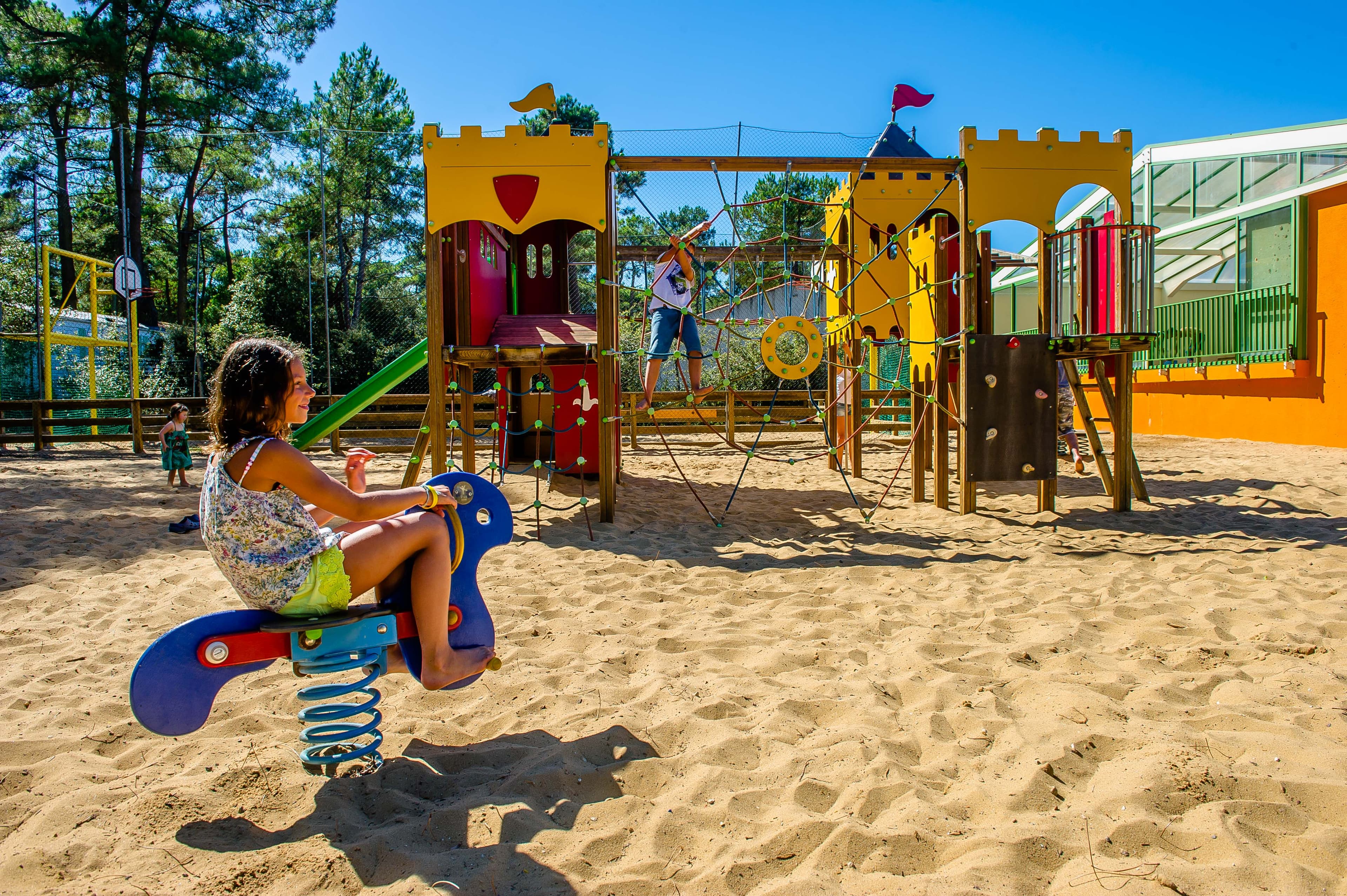 A scenery from Flower Camping Les Dunes