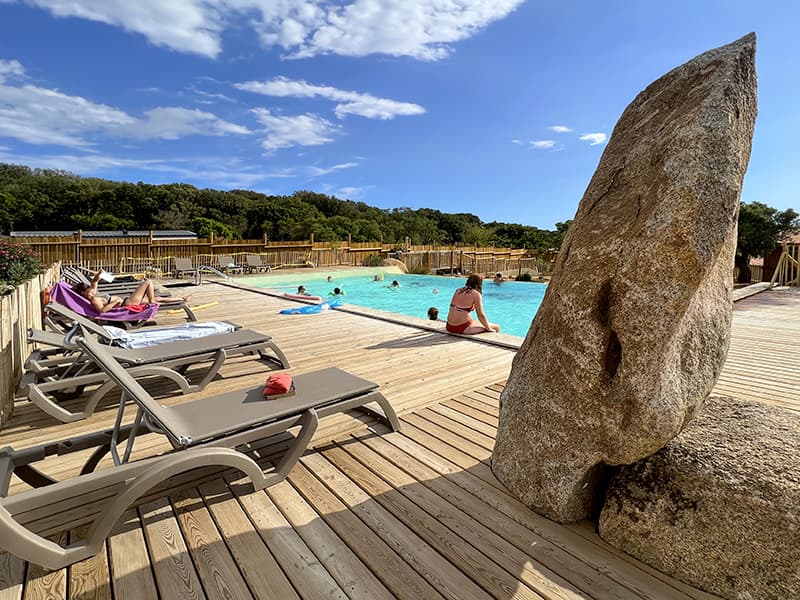 A scenery from Camping Kevano Plage