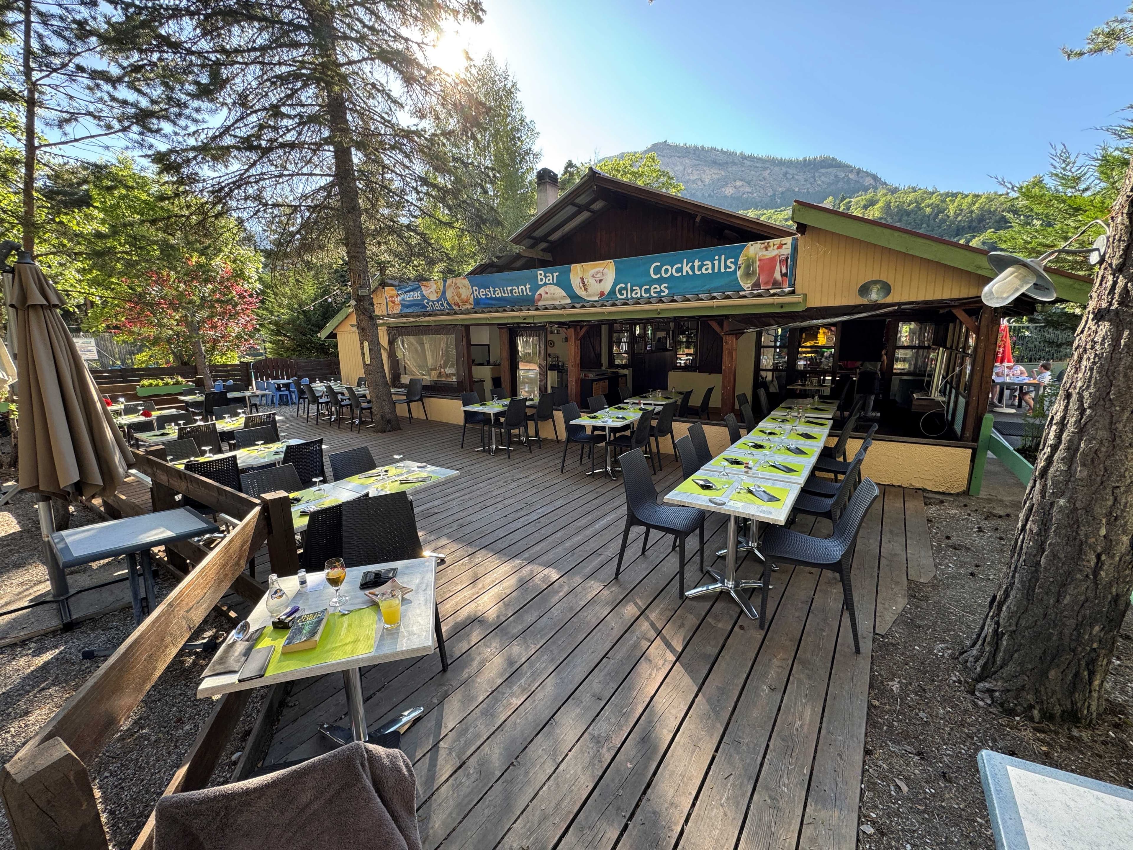 A scenery from Camping Le Haut Verdon
