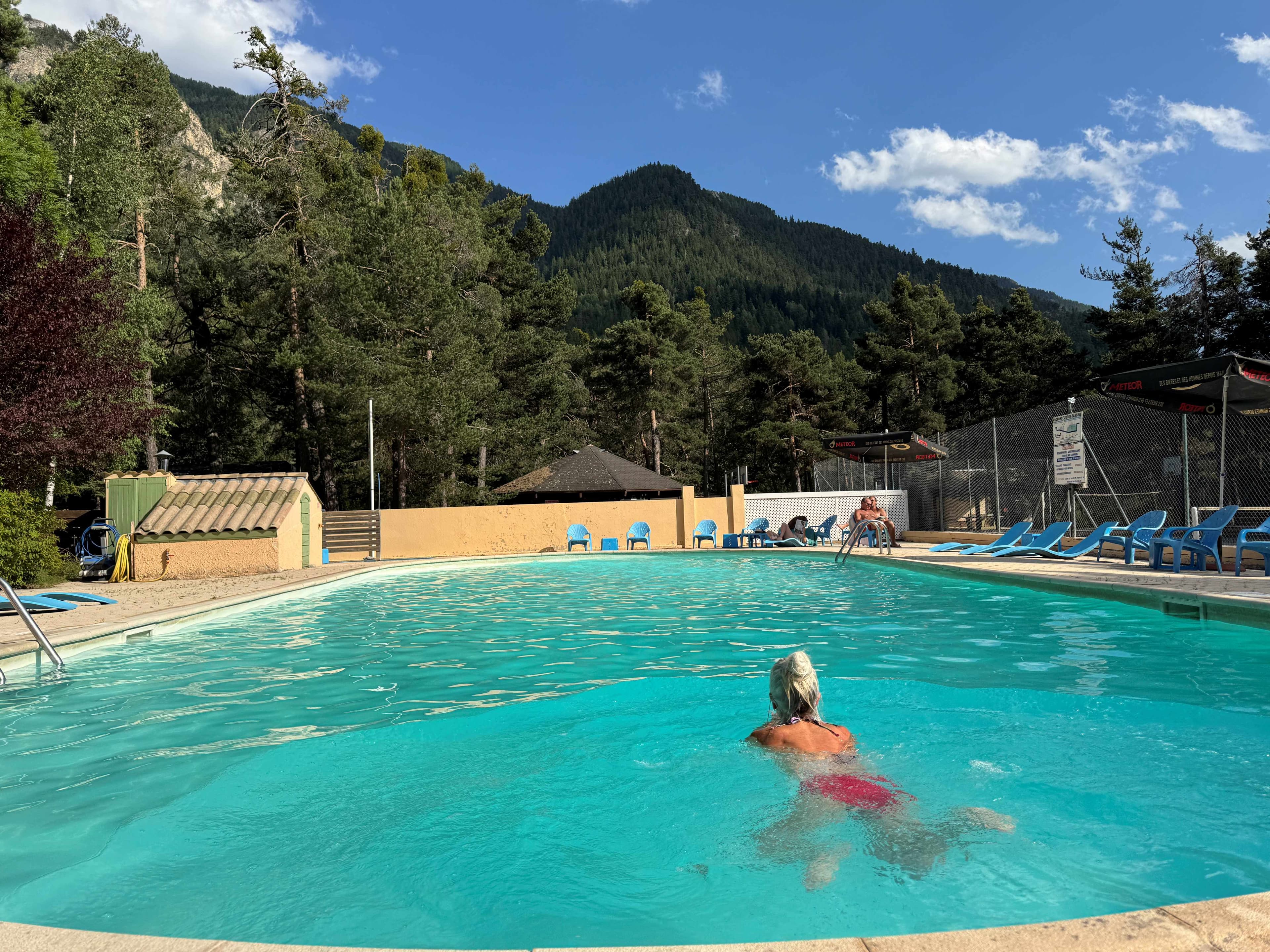 A scenery from Camping Le Haut Verdon