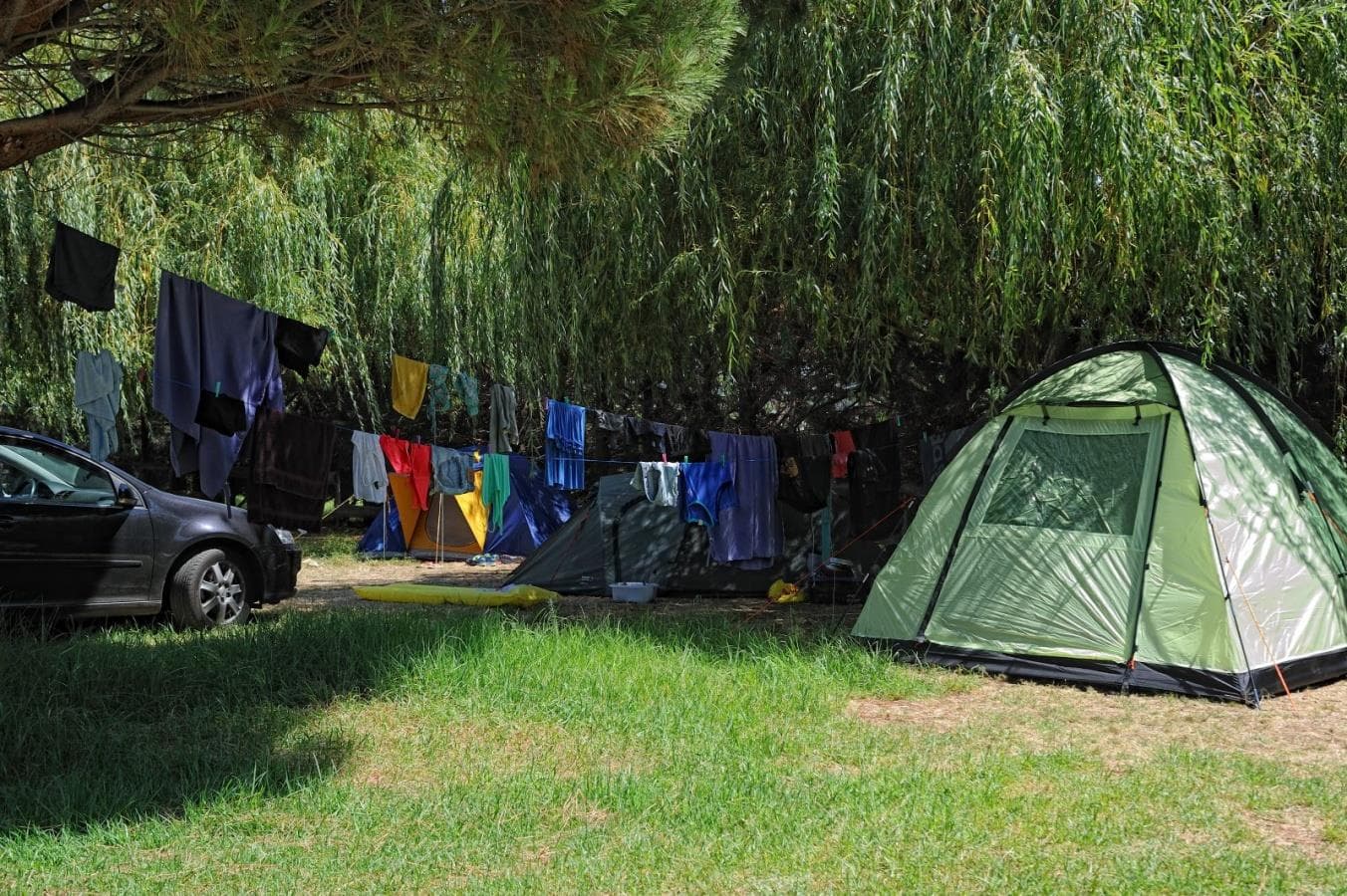 A scenery from Camping de la Plage