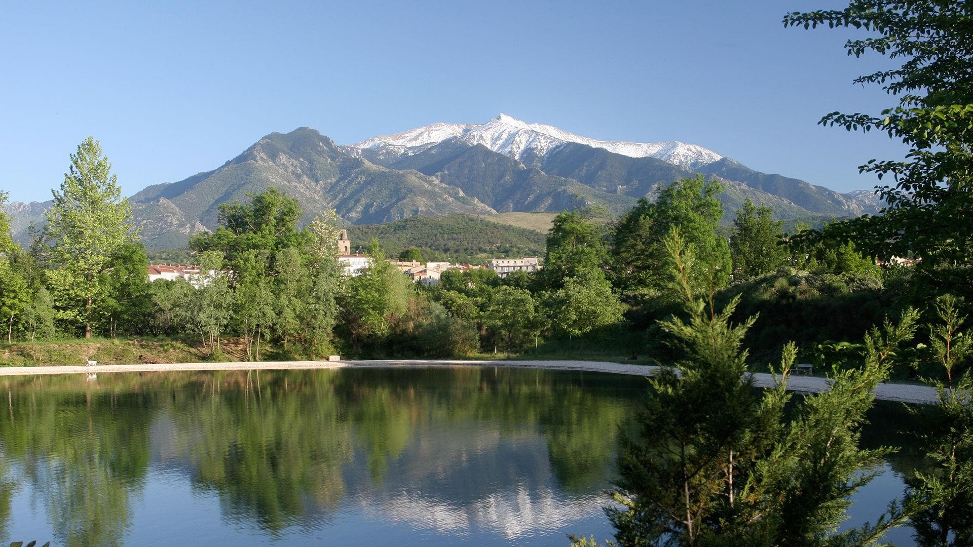 A scenery from Camping Les Portes du Canigou