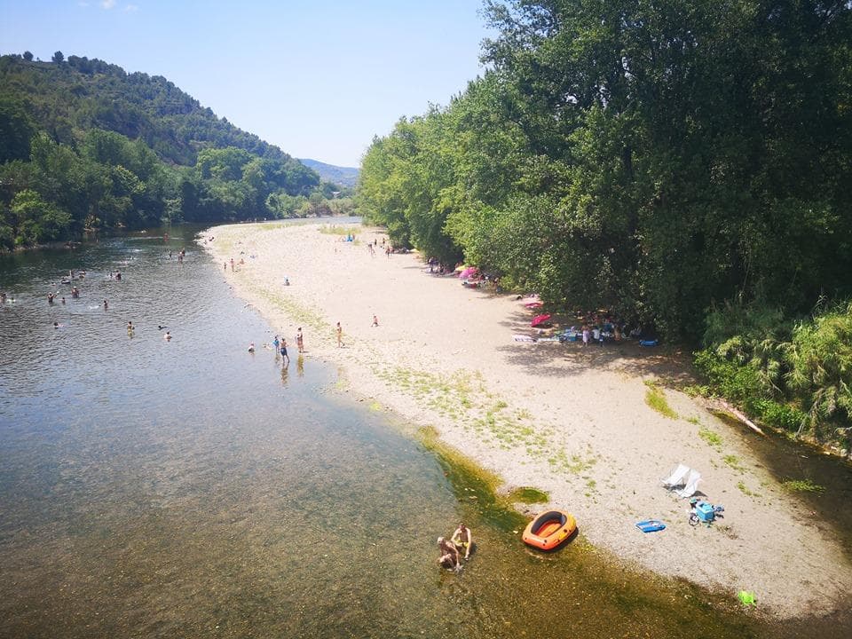 A scenery from Camping La Plage de L'Orb