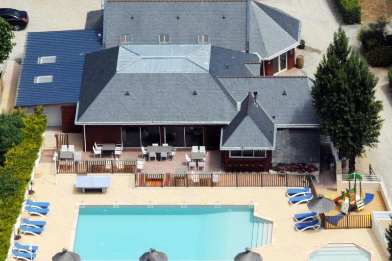 A scenery from -- DOMAINE MON CALME --   Camping & Appart Hôtel