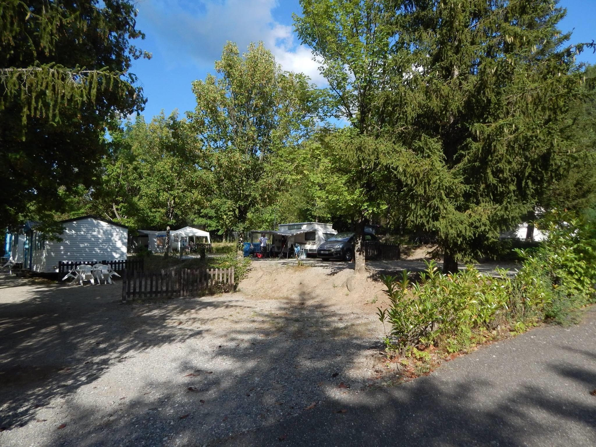 A scenery from Camping le Chêne