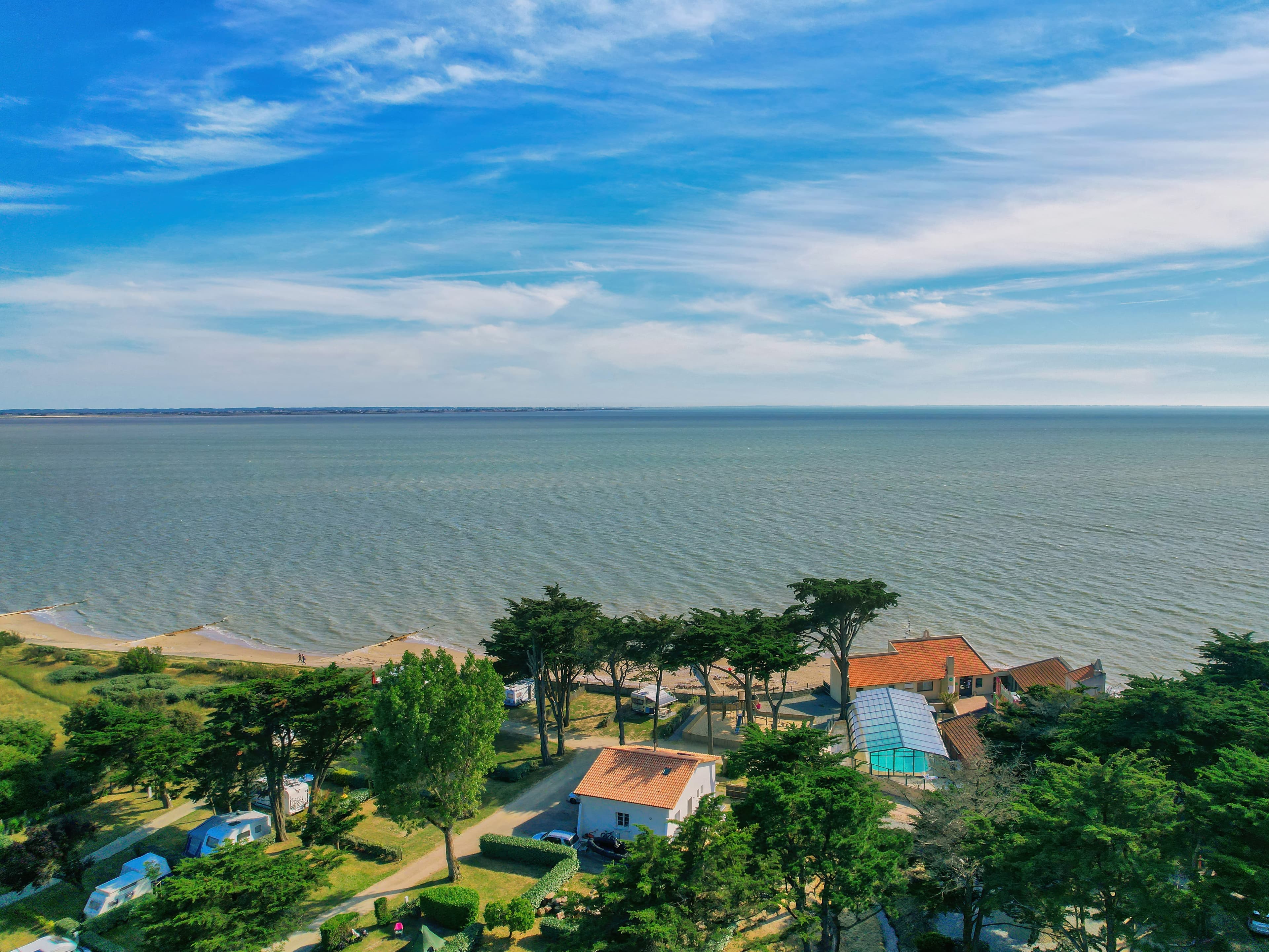 A scenery from Hermitage des Dunes