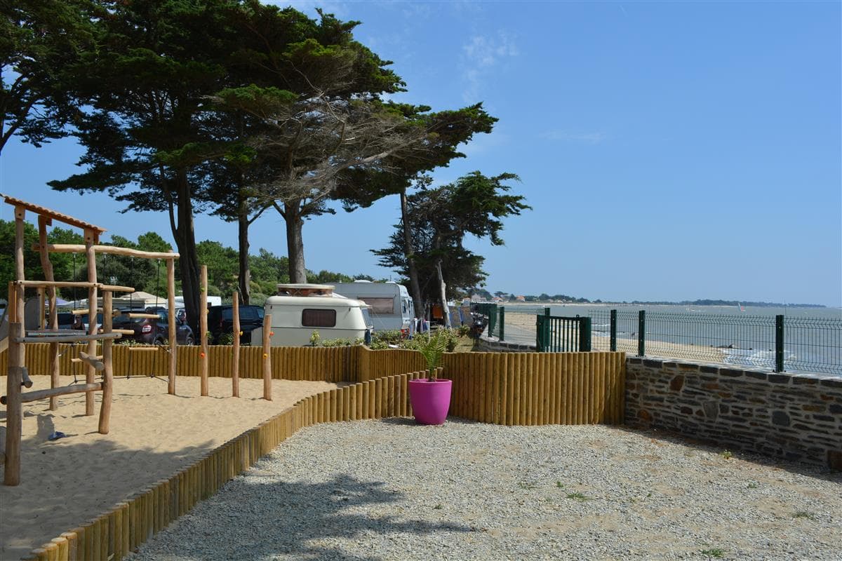 A scenery from Hermitage des Dunes