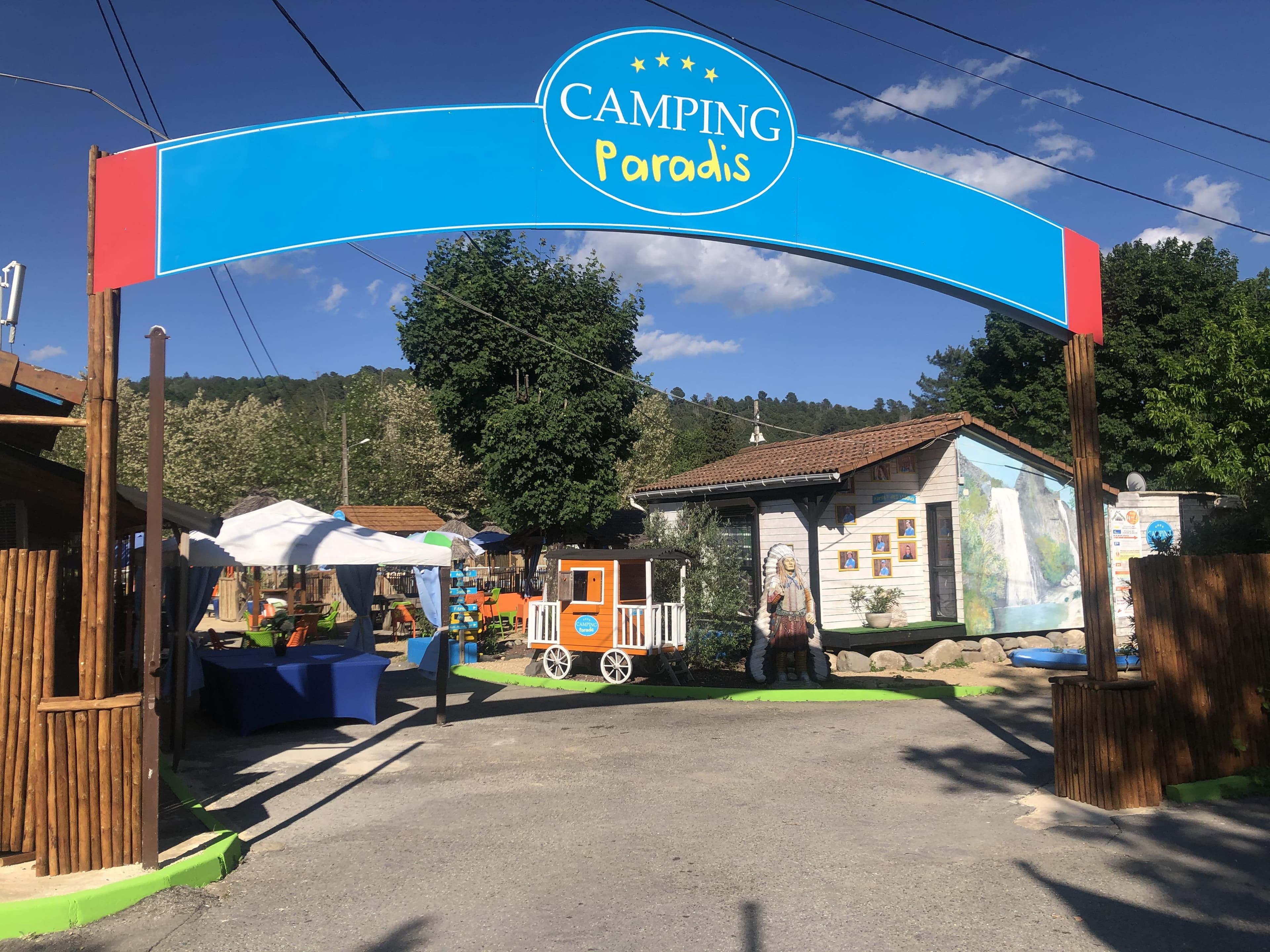 A scenery from Camping Paradis Family des Issoux