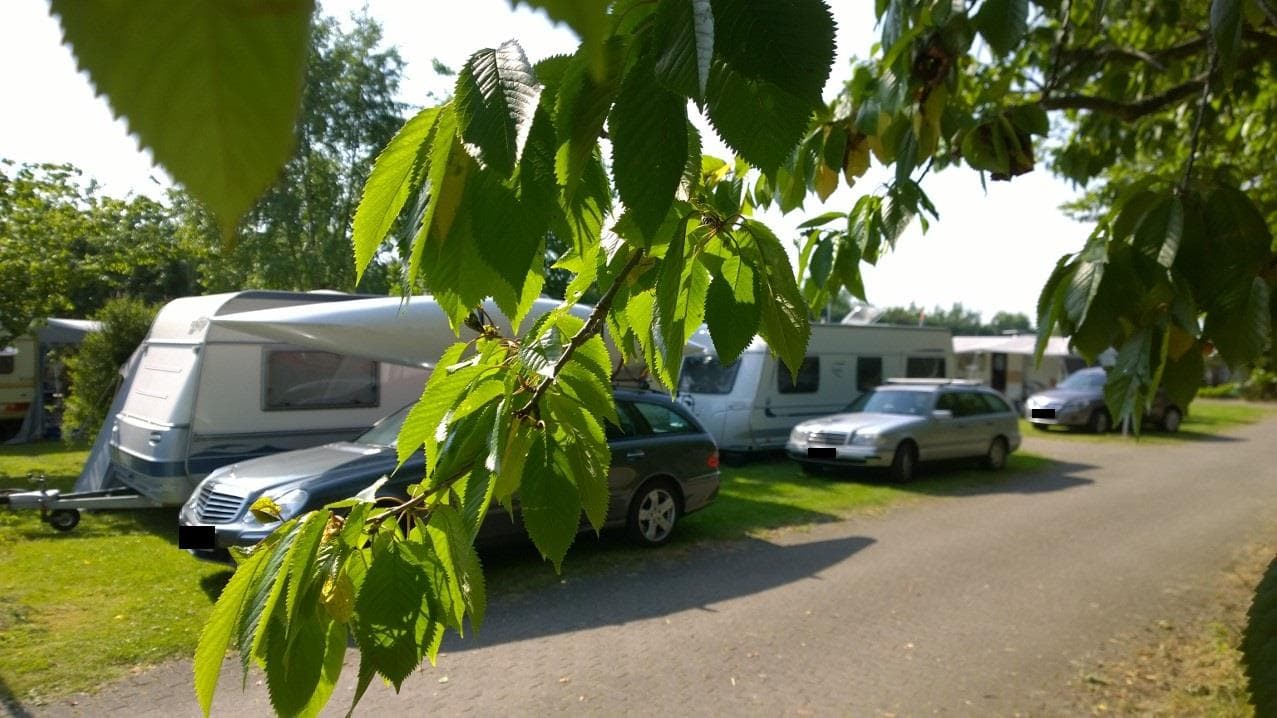 A scenery from Eidertal Camping