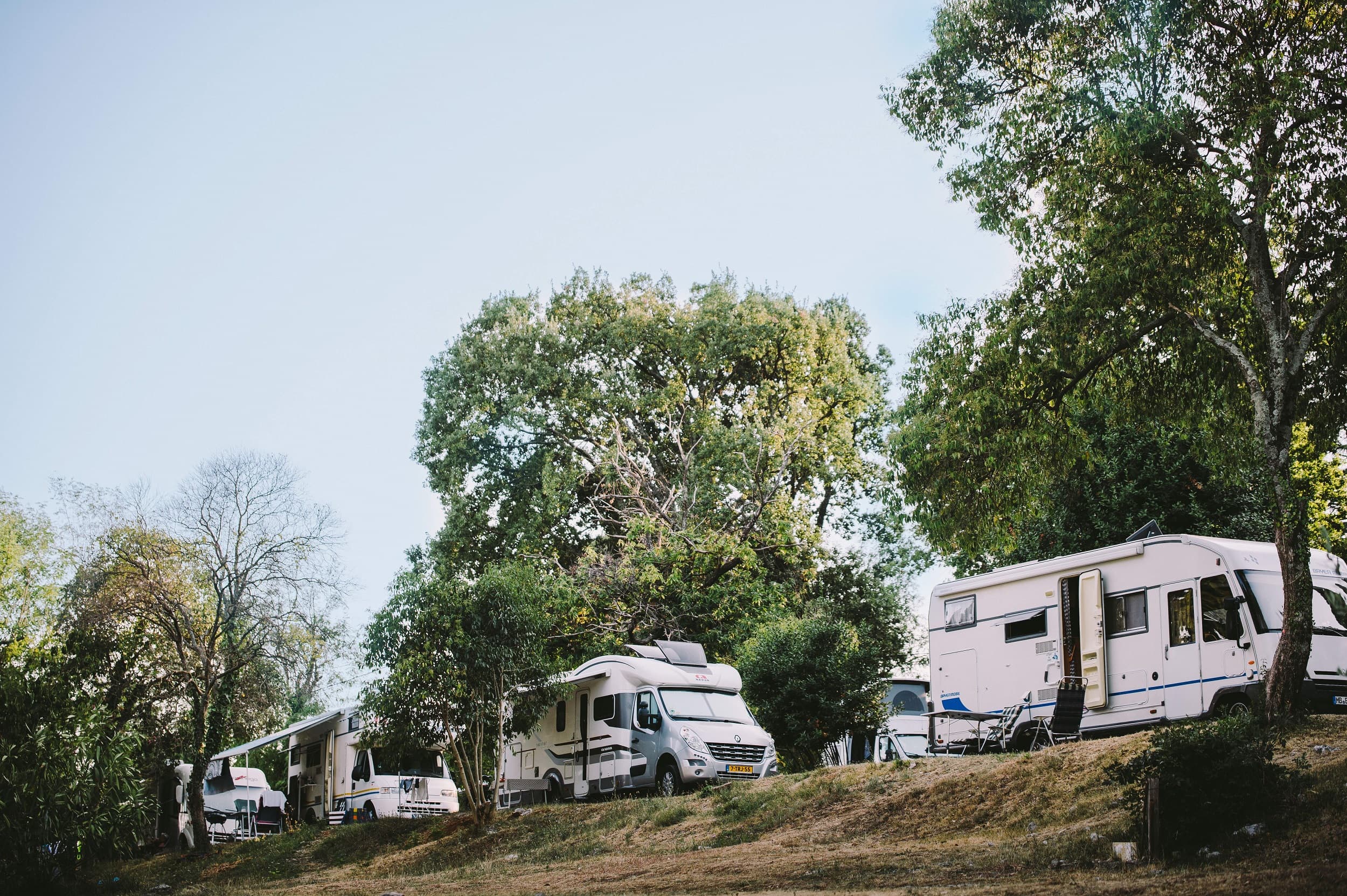 A scenery from Opatija Camping