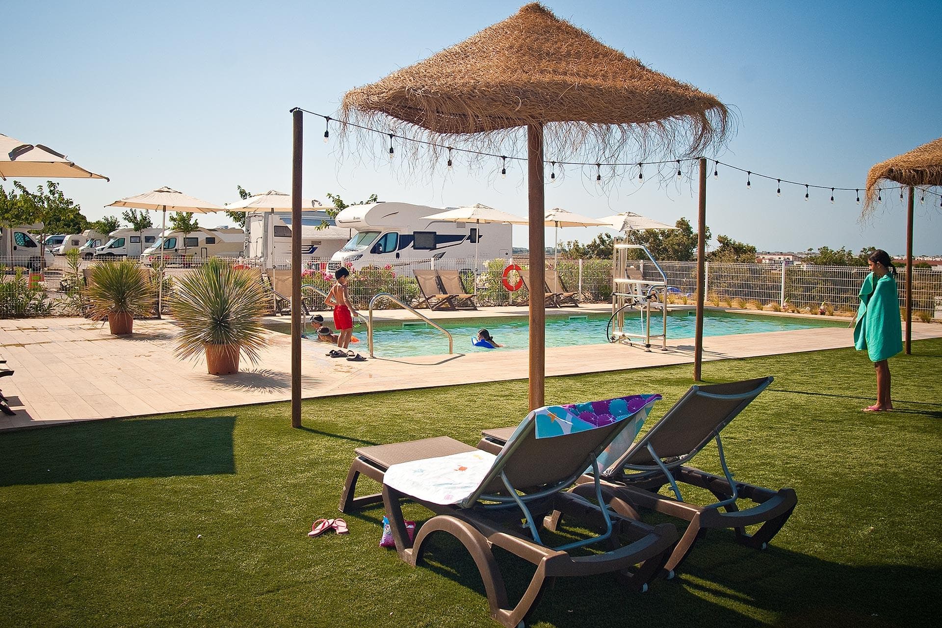 A scenery from Camper Park Playas de Luz
