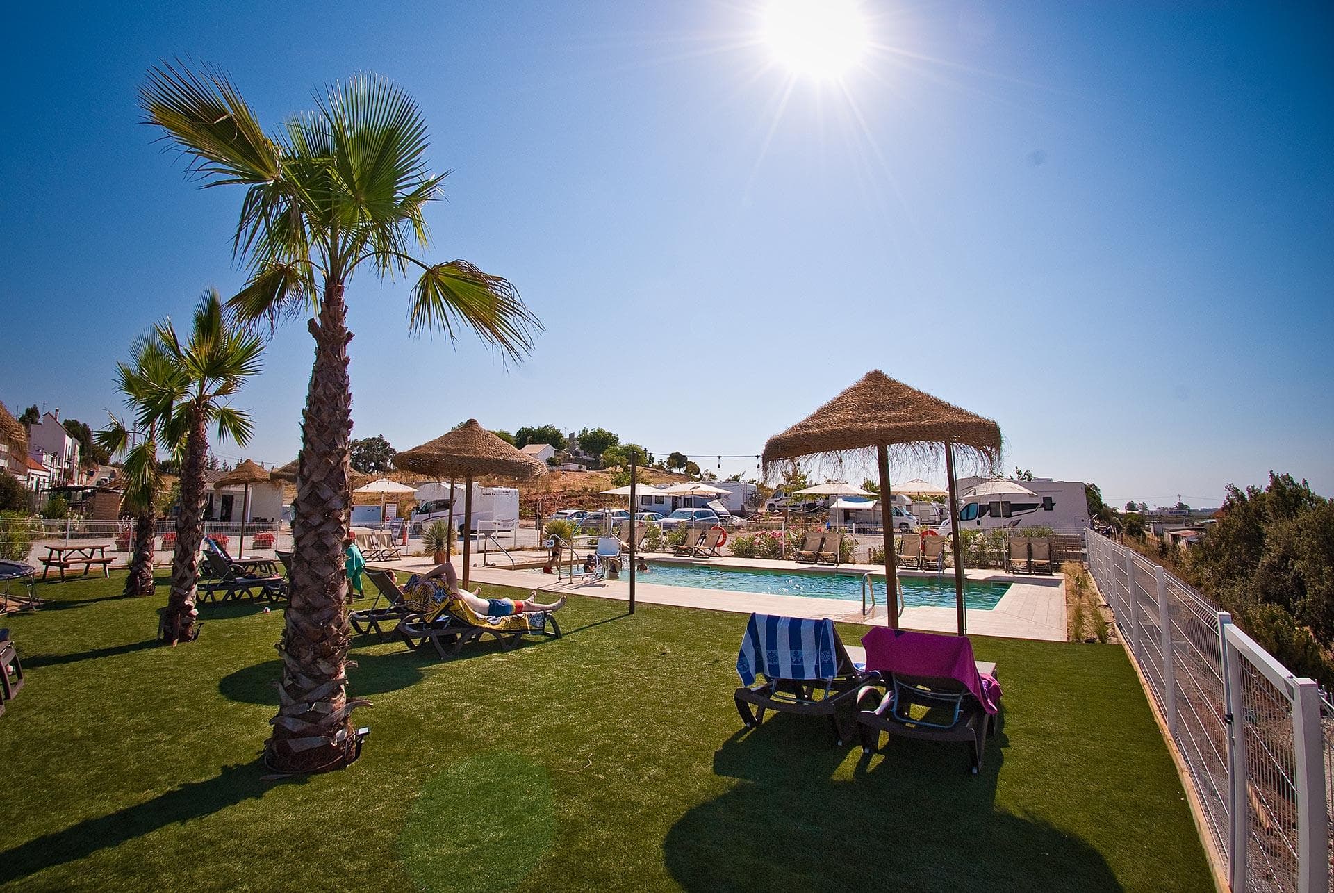 A scenery from Camper Park Playas de Luz