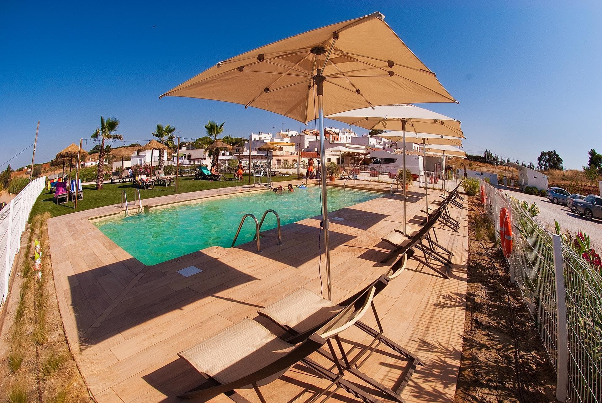 A scenery from Camper Park Playas de Luz