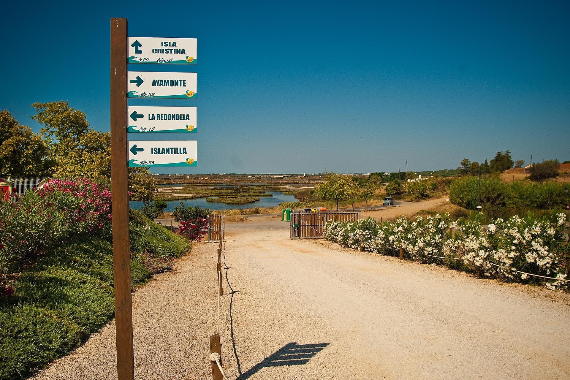A scenery from Camper Park Playas de Luz