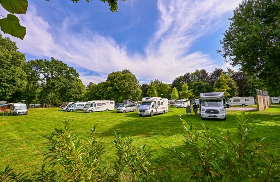 A scenery from Camping Les Rives de l'Oust