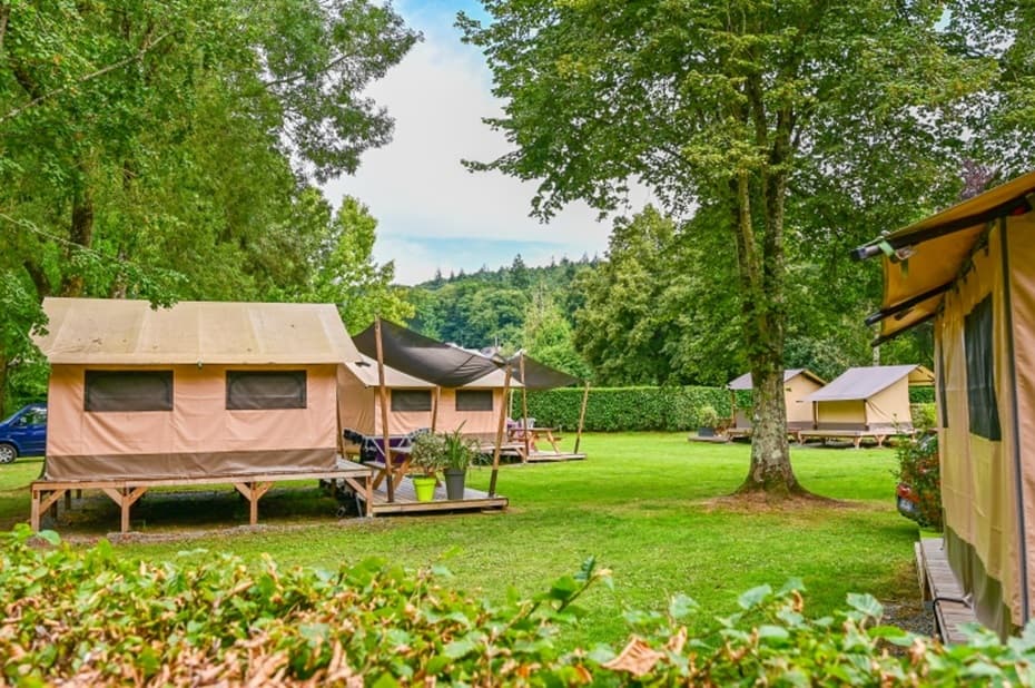 A scenery from Camping Les Rives de l'Oust