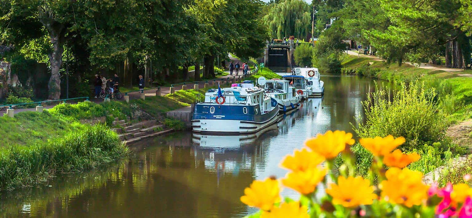 A scenery from Camping Les Rives de l'Oust