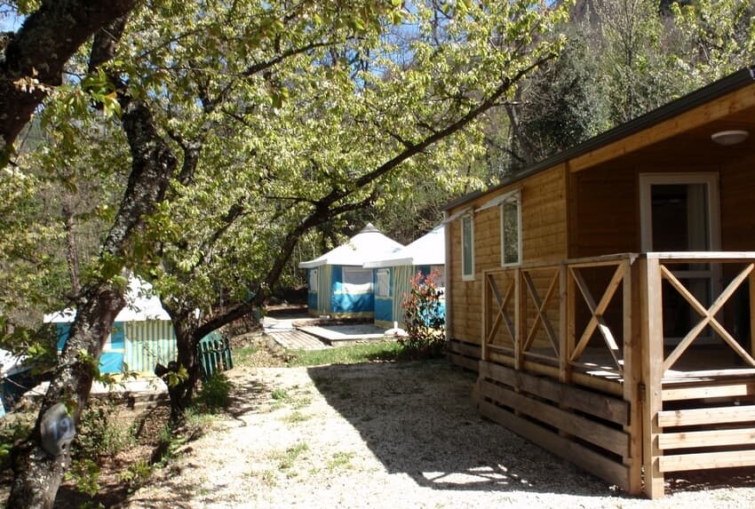 A scenery from Camping Les Cerisiers