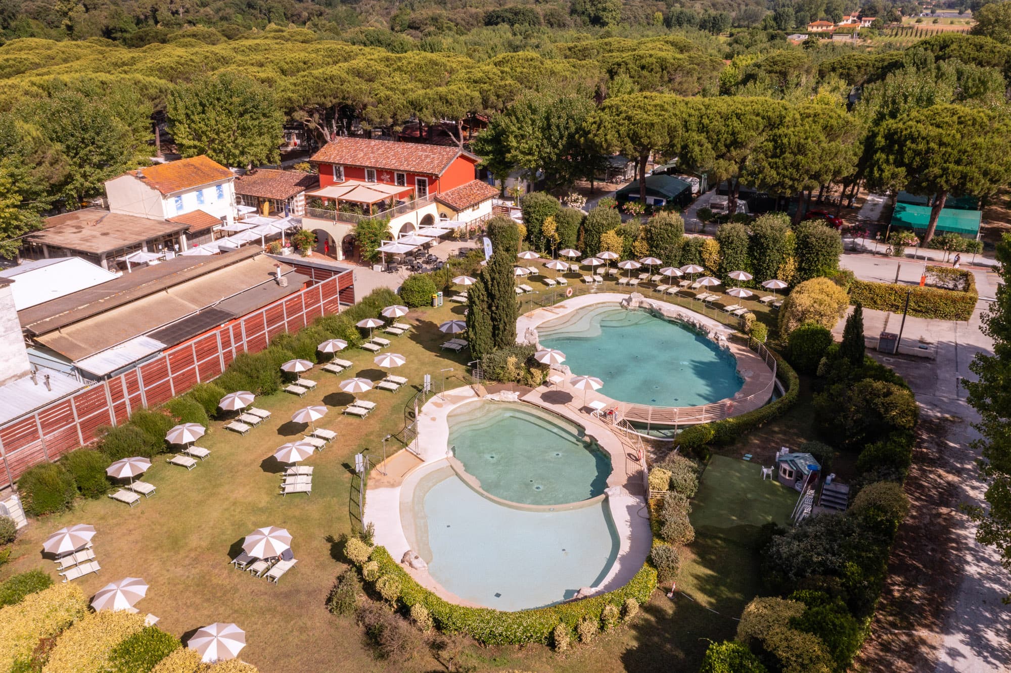 A scenery from Club del Sole Viareggio Family Collection
